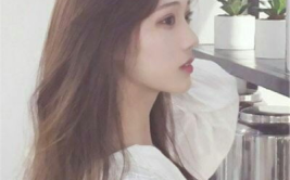 qq头像侧脸女生,QQ头像中的青春女神